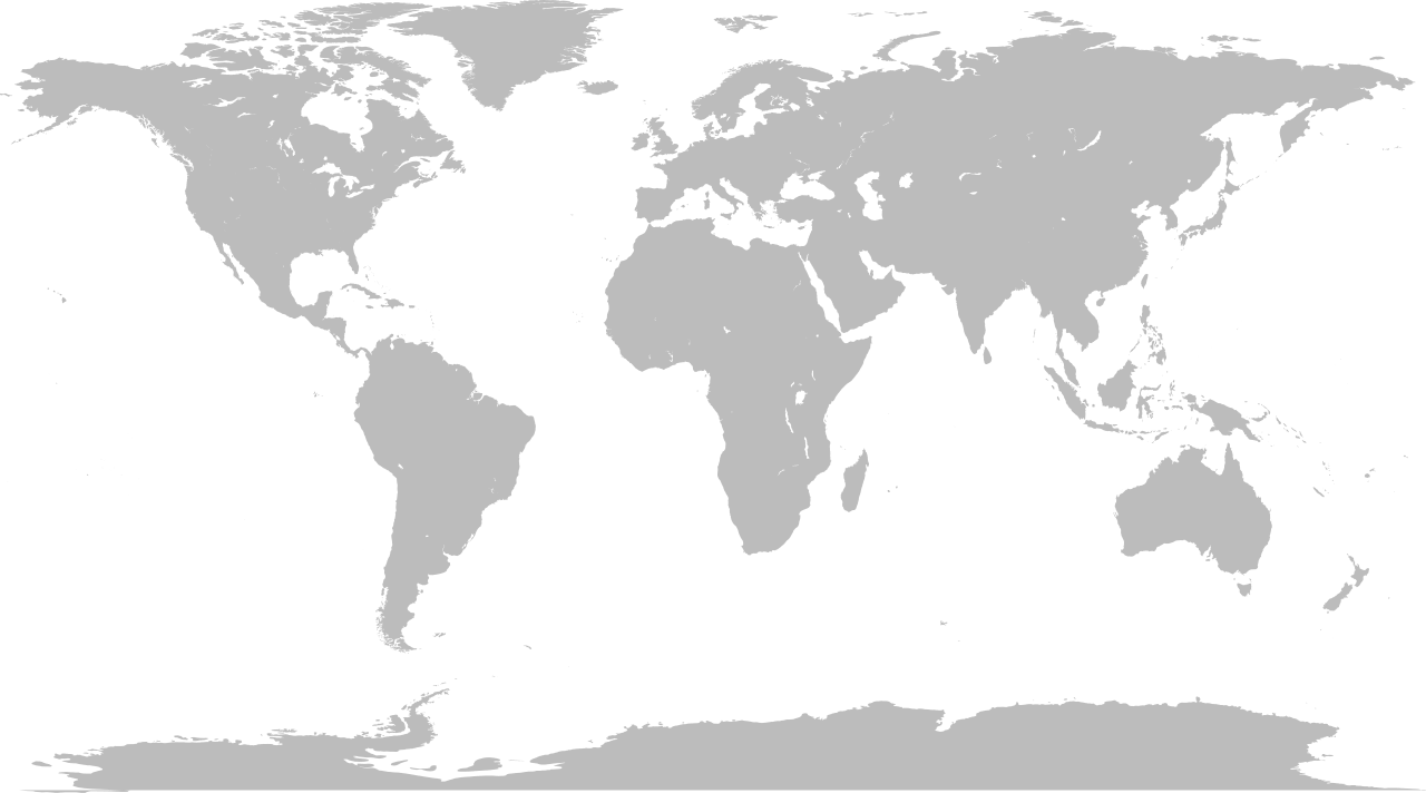 World map showing Armour global trading hubs